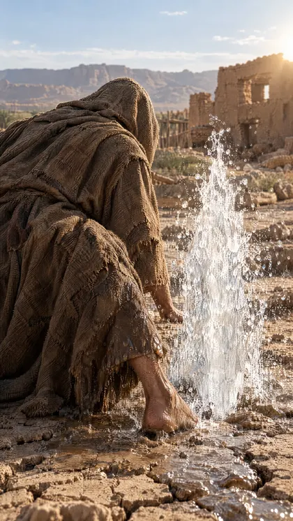 Ayyub and the Spring
